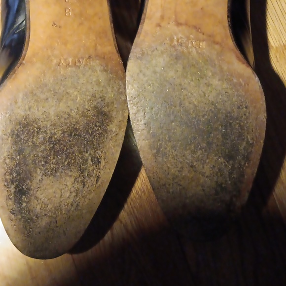 BALLy  SLIP ON LOAFERS   DRESS SHOES  WITH TASSELS  BLACK LEATHER  SIZE 8 - Picture 9 of 14